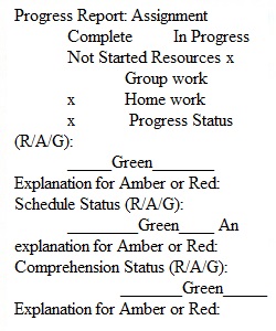 Week 5 Status Report